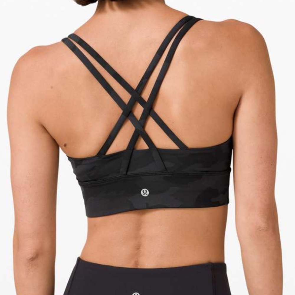 Lululemon Camo Energy Longline Bra - Picture 2 of 5